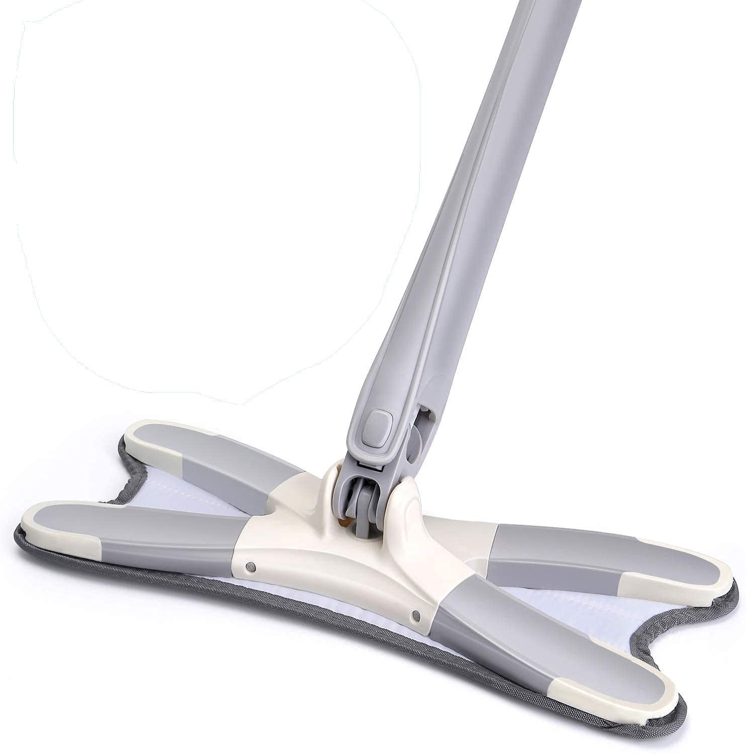 Rotating X Mop Flat Microfiber Floor Mop with 360° Squeeze System